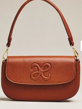 Maeve Embossed Shoulder Bag